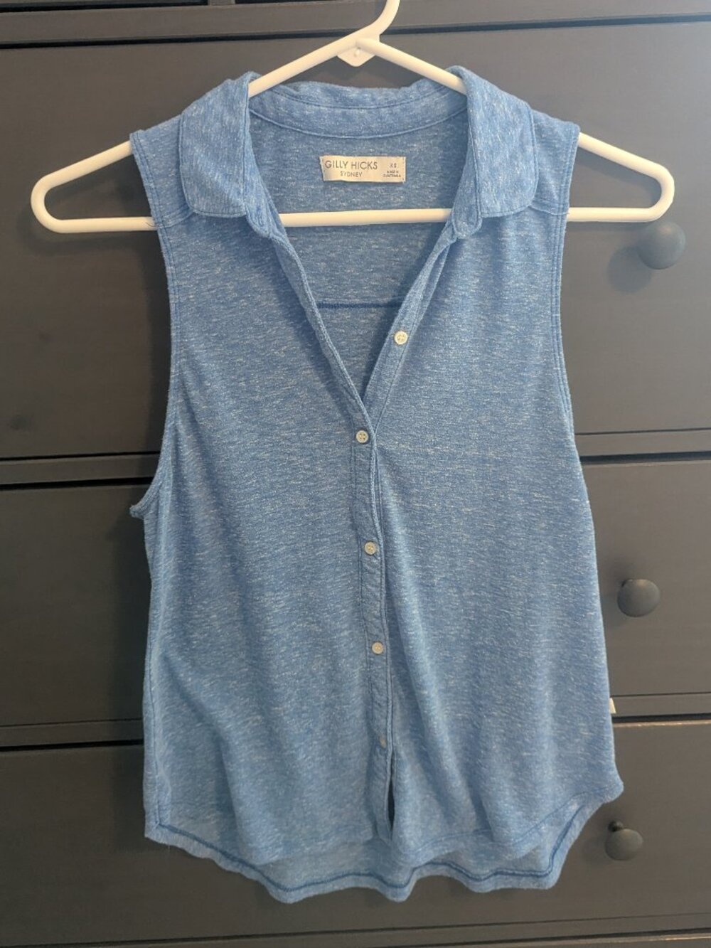 Gilly Hicks button up tank